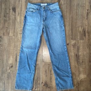 American Apparel High Waisted Jeans